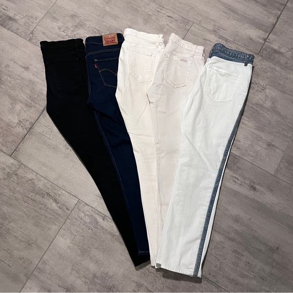 27-28 3 Super jeans bundle!! J Brand,, Joie black white skinny - Picture 5 of 5